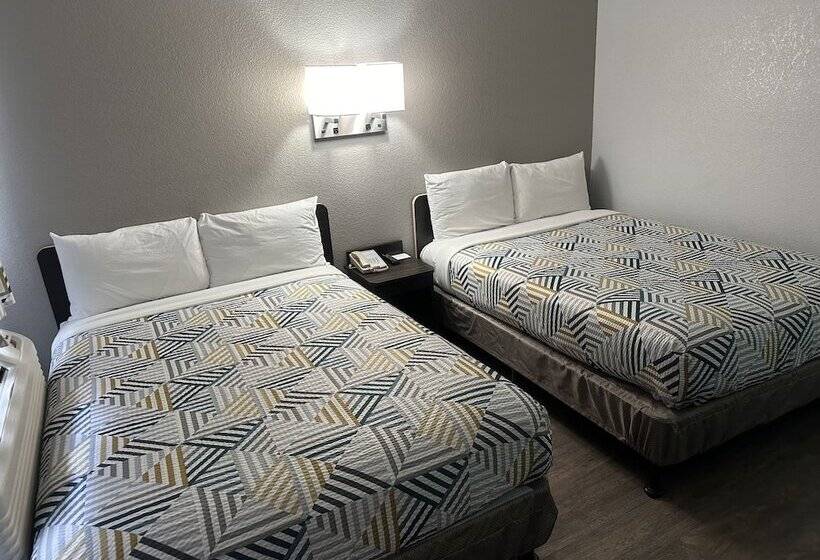 Номер Стандарт 2 Двуспальные Кровати, Motel 6 Grants, Nm