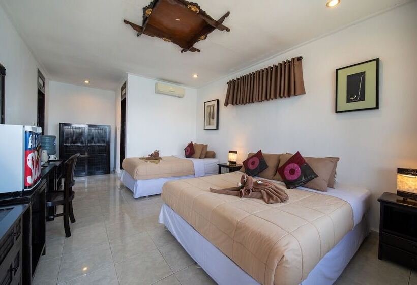 디럭스 트리플 룸, Absolute Scuba Bali Dive Resort