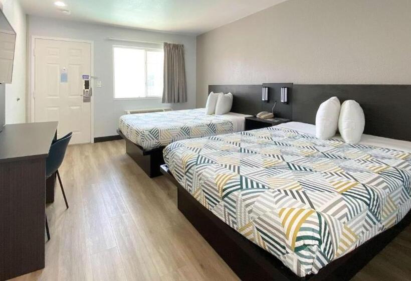 Номер Стандарт Адаптированный для Инвалидов, Motel 6 costa Mesa, Ca