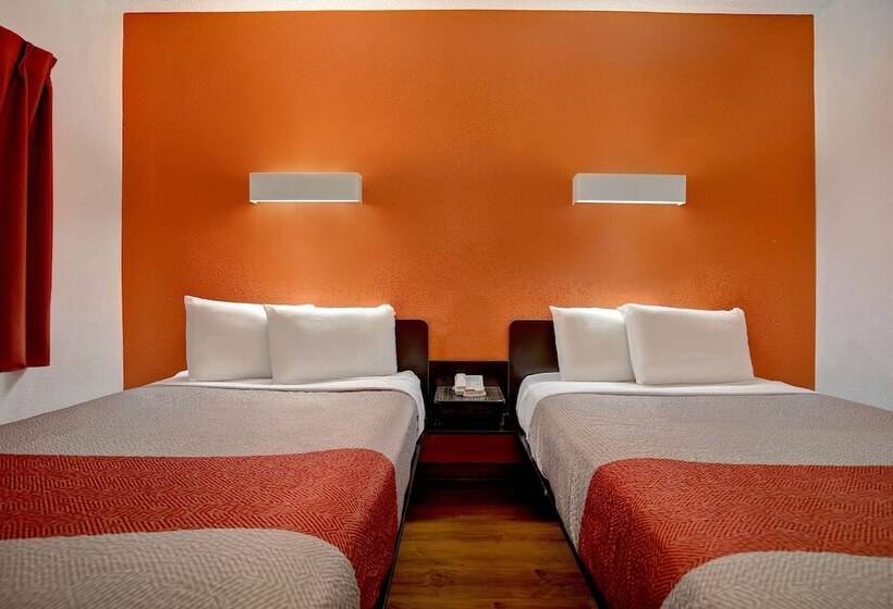 스탠다드 룸 더블 침대 2개, Motel 6 gilroy, Ca