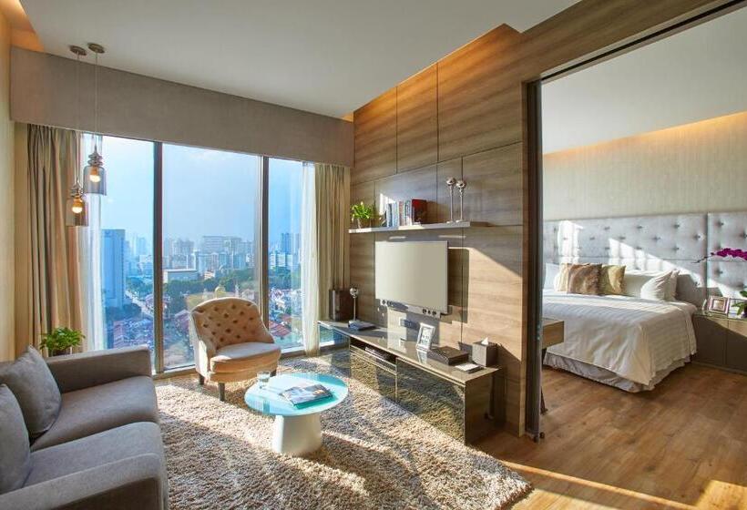 اتاق استاندارد تودرتو, Pan Pacific Serviced Suites Beach Road, Singapore