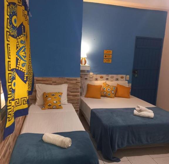 חדר סטנדרט לשלושה, Olho Grego Hospedagem Em Arraial D Ajuda