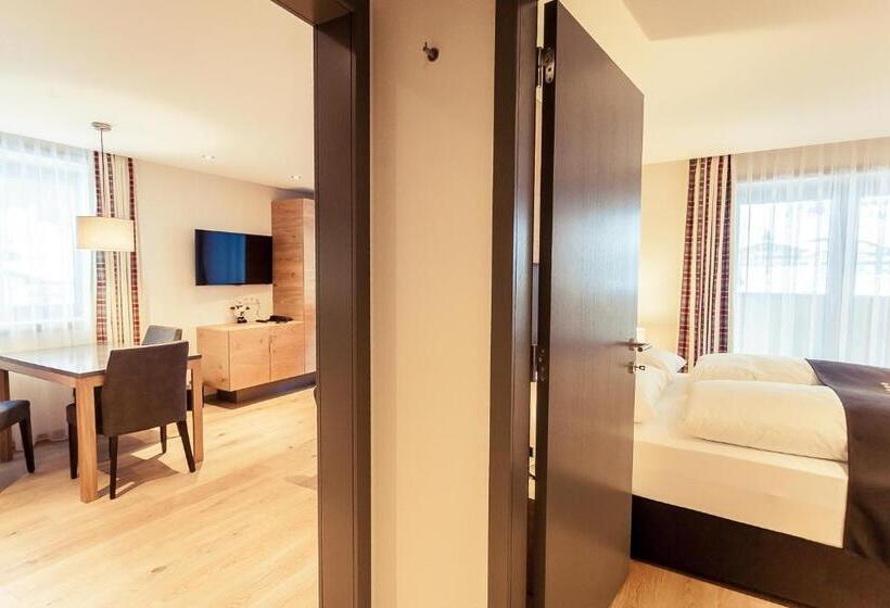 Апартаменты 1 Спальня с Видом, Apart Hotel Laurus Lech