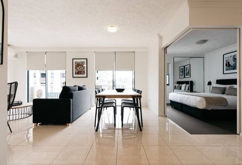 침실 2개 아파트, Gabba Central Apartments