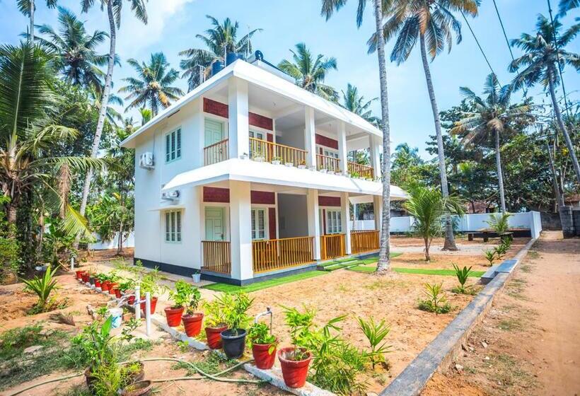 Quarto Estandar Cama King, Ocean View Beach Villa Varkala By Voye Homes