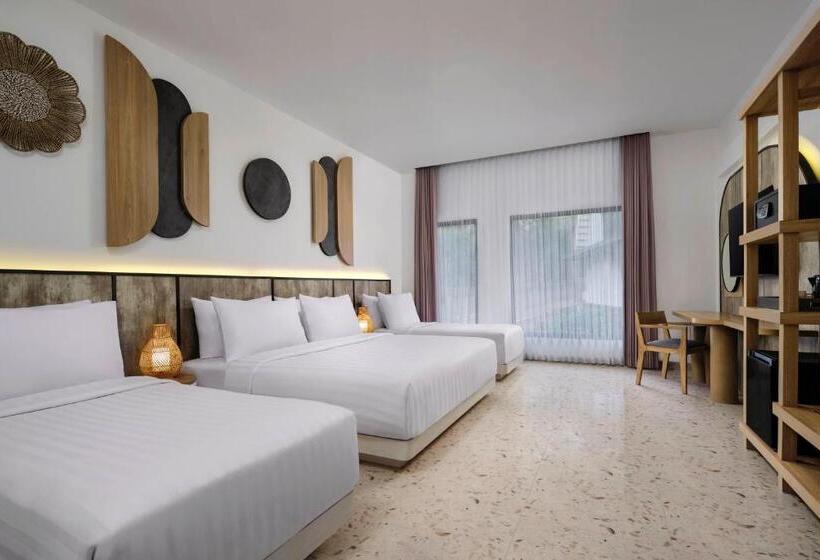 Cameră Cvadruplă Deluxe, Jambuluwuk Oceano Gili Trawangan