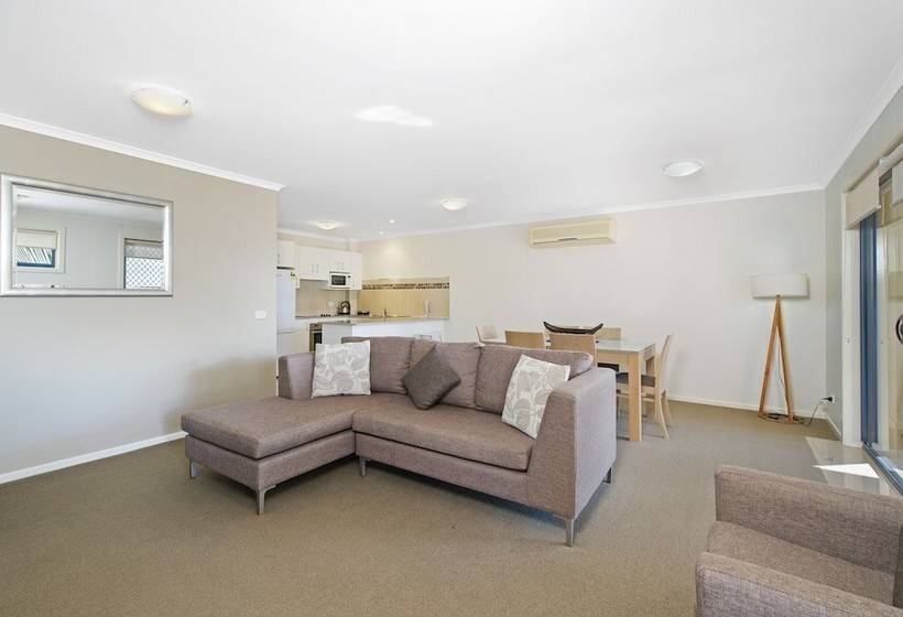 Apartamento 1 Dormitório Vista Piscina, South Pacific Apartments Port Macquarie