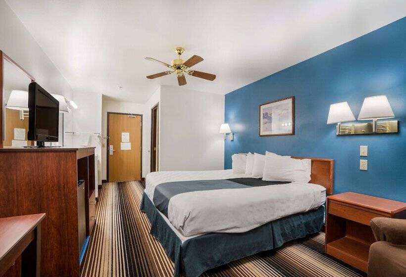 标准间带双人床, Americas Best Value Inn Green River