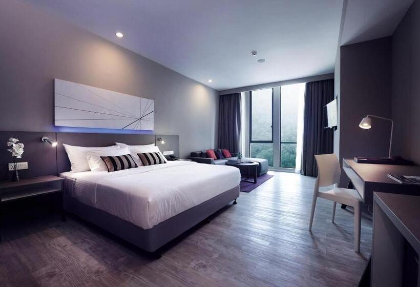 Номер Deluxe Кровать Кинг, Qliq Damansara