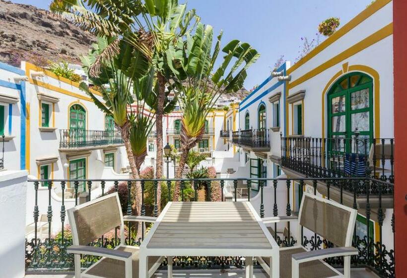 バルコニー付き１ベッドルームアパートメント, Apartamentos LIVVO Puerto de Mogán
