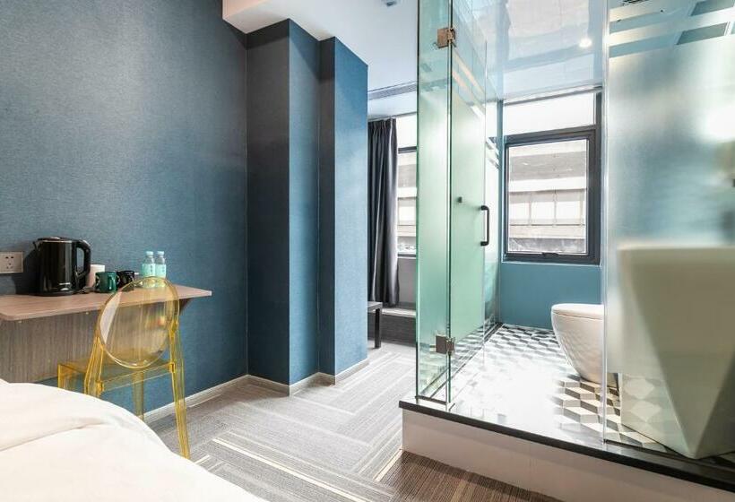 Quarto Estandar, Puzzle Hotel Guangzhou Fenghuang New Village Subway Station