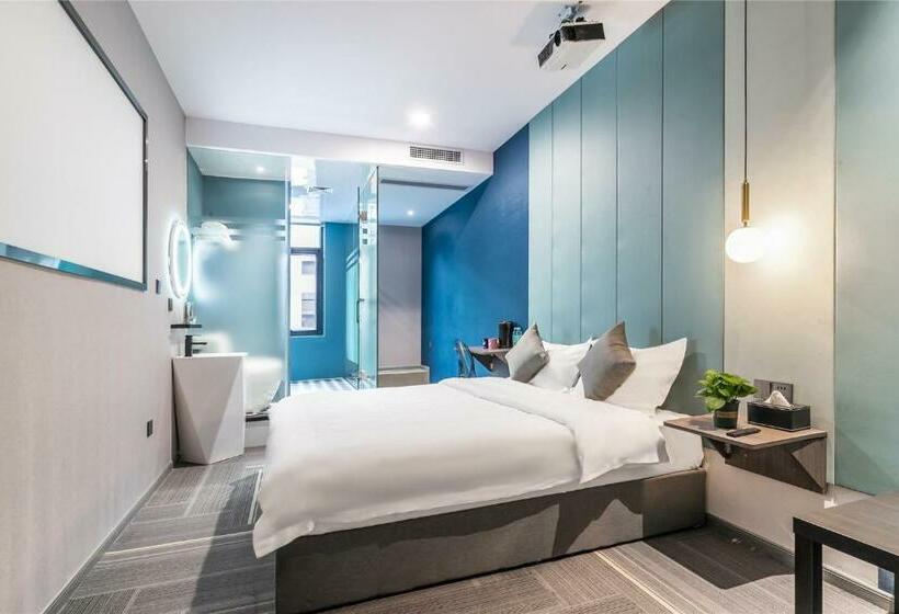Quarto Estandar, Puzzle Hotel Guangzhou Fenghuang New Village Subway Station