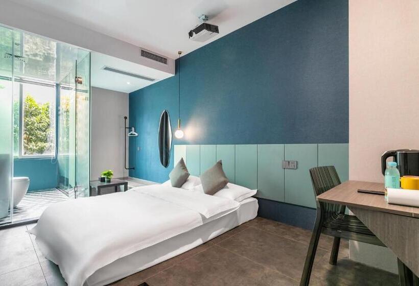 Quarto Estandar, Puzzle Hotel Guangzhou Fenghuang New Village Subway Station