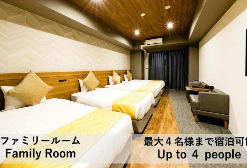 اتاق لوکس چهار تخته, Takuto Hotel Osaka Shinsaibashi