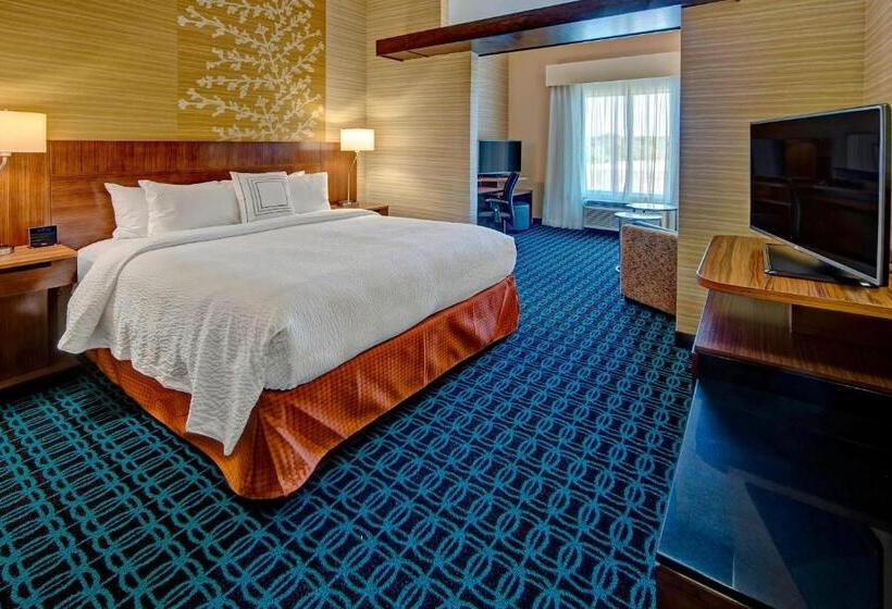 스위트 킹사이즈 침대, Fairfield Inn & Suites By Marriott Jackson