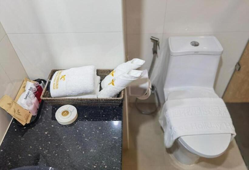 Quarto standart com varanda, Phuket Meet Holiday Hotel Rawai 普吉岛相遇花园度假酒店 拉威店