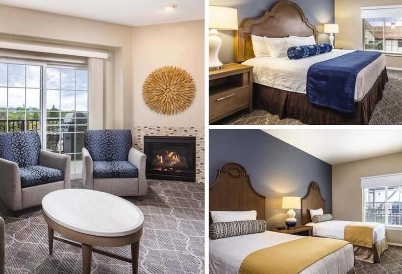 침실 2개 아파트, Worldmark Solvang