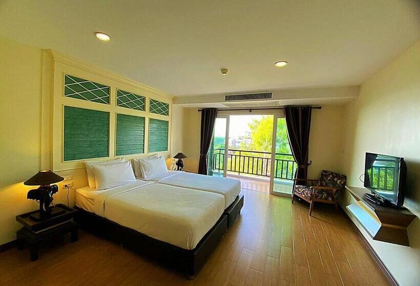 수피리어 룸 바다 전망, Royal Heritage Pavilion Jomtien