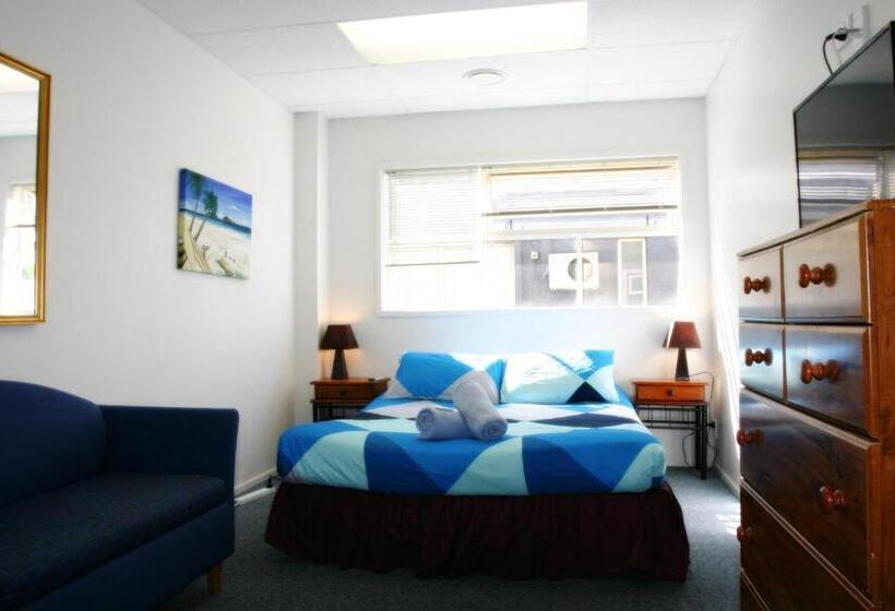 Quarto Estandar, Backpackers Central Hamilton