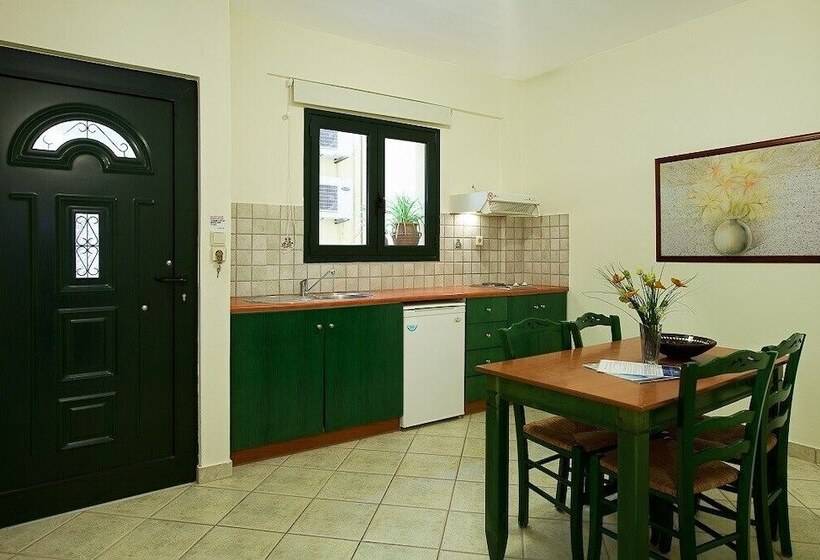 شقة غرفة واحدة مطلة على الحديقة, Alkionides Seaside Apartments