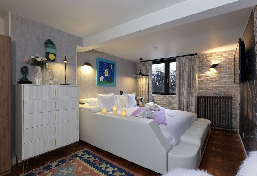 Люкс, Snow Lodge Hotel Courchevel 1850