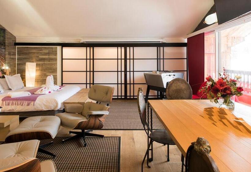 Номер Стандарт, Snow Lodge Hotel Courchevel 1850