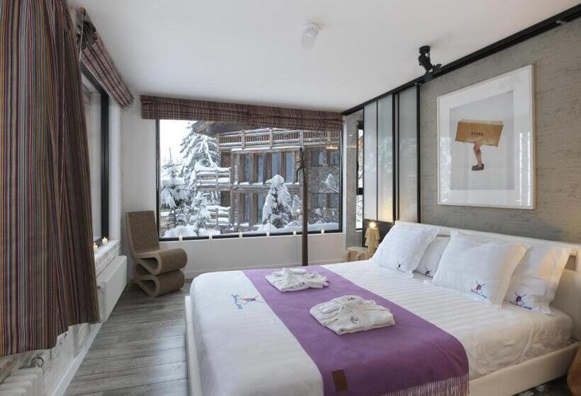 Люкс, Snow Lodge Hotel Courchevel 1850