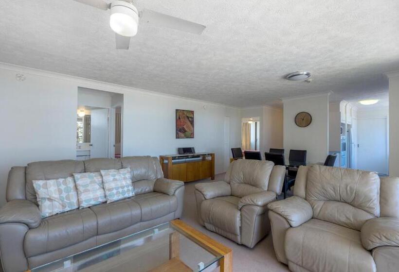 Апартаменты Deluxe 2 Спальни, Columbia Beachfront Apartments On Rainbow Bay