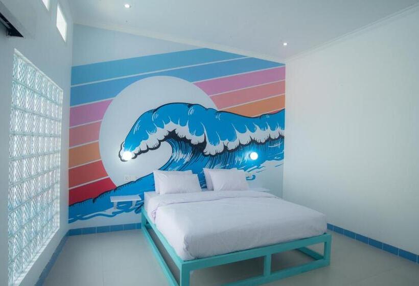 غرفة قياسية, Mad Monkey Kuta Lombok