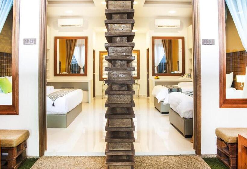 اتاق لوکس با تراس, Palette Telaga Terrace Boutique Resort
