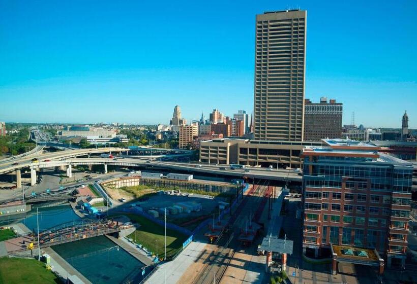 Номер Стандарт Кровать Кинг Адаптированный для Инвалидов, Buffalo Marriott At Lecom Harborcenter