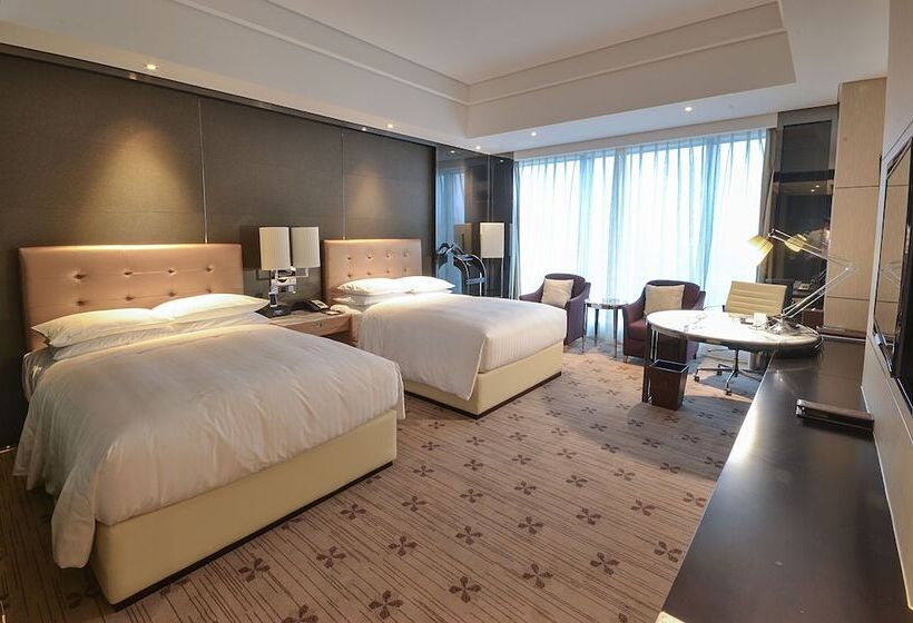Номер Стандарт 2 Двуспальные Кровати, Zhuzhou Marriott