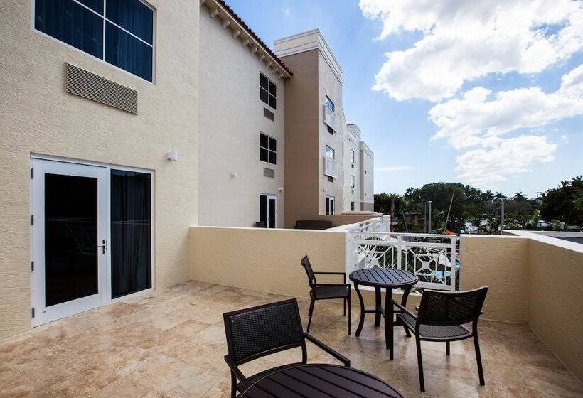 バルコニー付きスタンダードステューディオ, Towneplace Suites By Marriott Boynton Beach