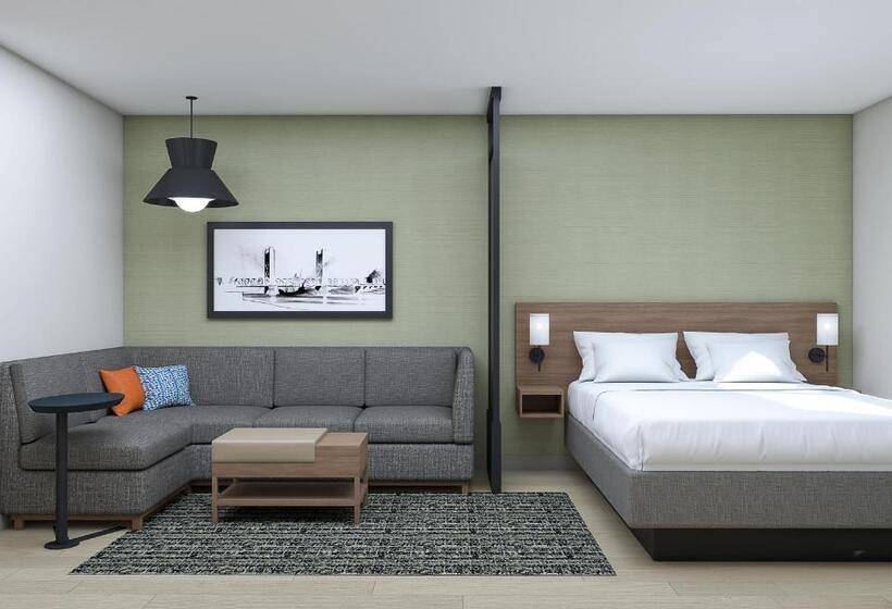 스탠다드 룸 킹사이즈 침대, Hyatt House Sacramento Airport   Natomas