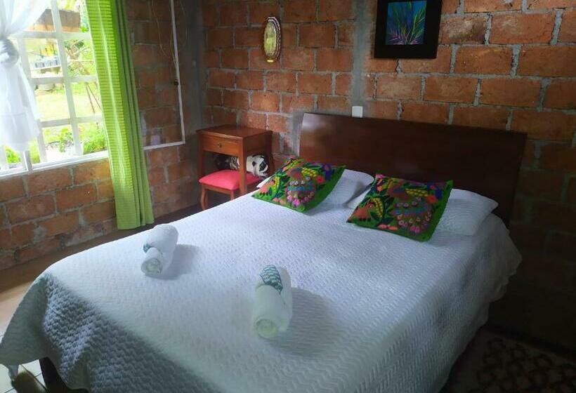 스탠다드 룸 가든 전망, Eco Lodge Villa Laura
