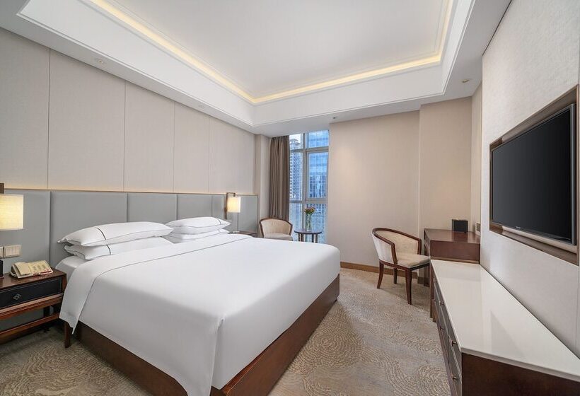 Номер Deluxe, Echeng Hotel Guangzhou Zhujiang New Town Jinan University Branch