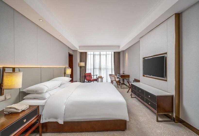 Номер Deluxe, Echeng Hotel Guangzhou Zhujiang New Town Jinan University Branch