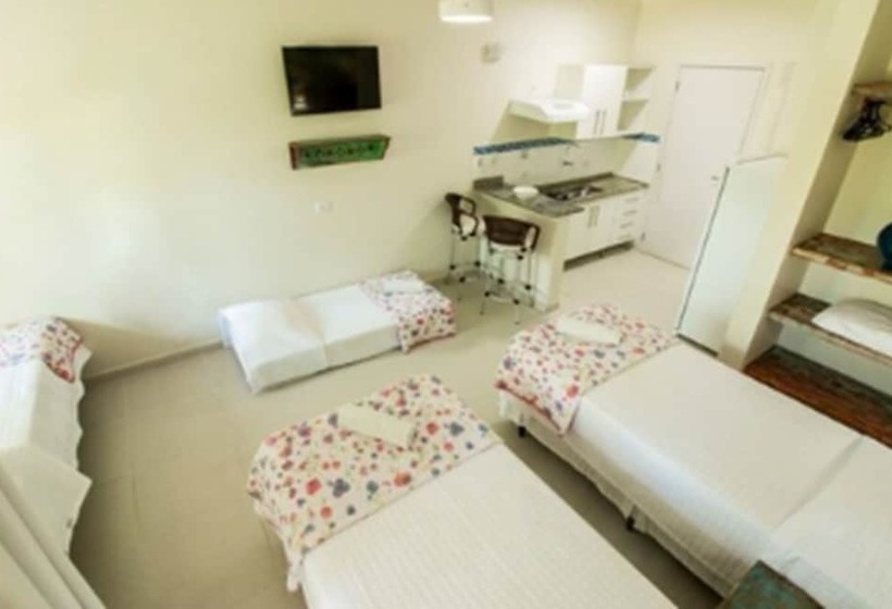 침실 1개 발코니 아파트, Apart Hotel Porto Kanoas