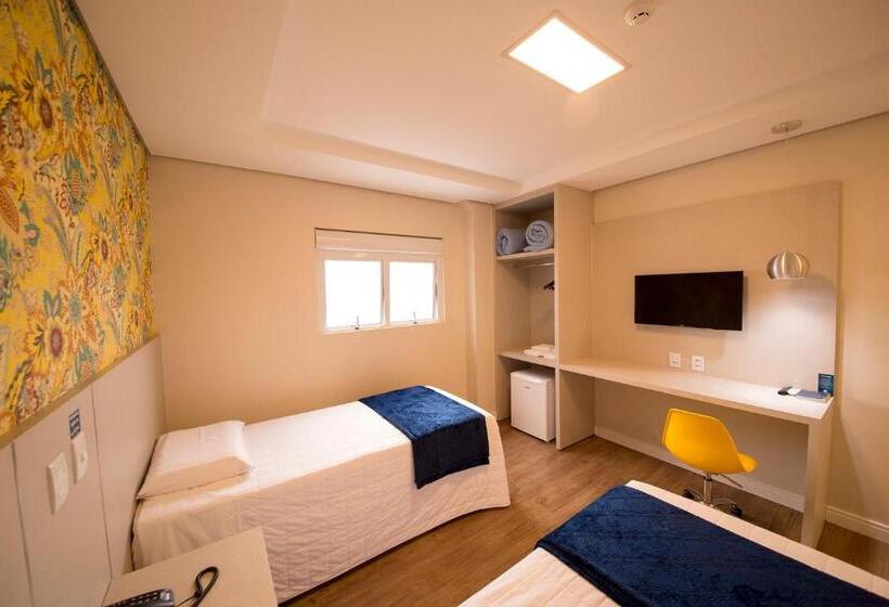 标准间, Hiber Hotel   Acesso A Chapecó