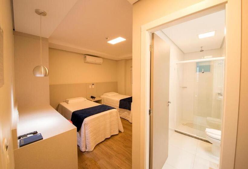 标准间, Hiber Hotel   Acesso A Chapecó