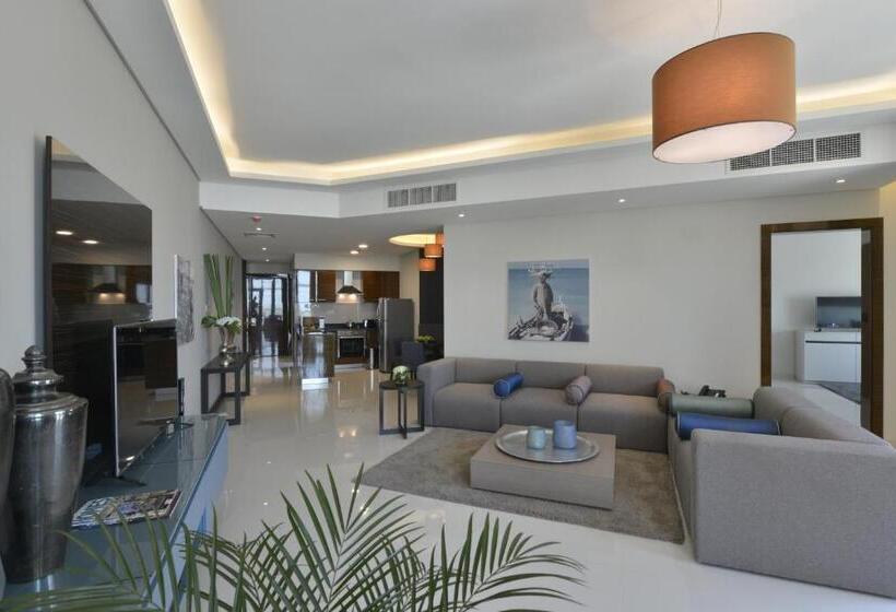 آپارتمان 1 خوابه با چشم‌انداز جانبی دریا, Lagoona Beach Luxury Resort And Spa