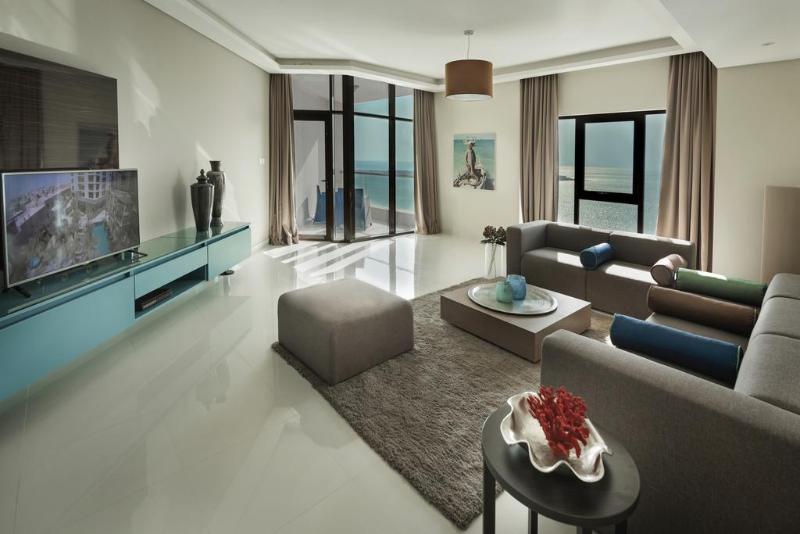 آپارتمان 1 خوابه با چشم‌انداز جانبی دریا, Lagoona Beach Luxury Resort And Spa