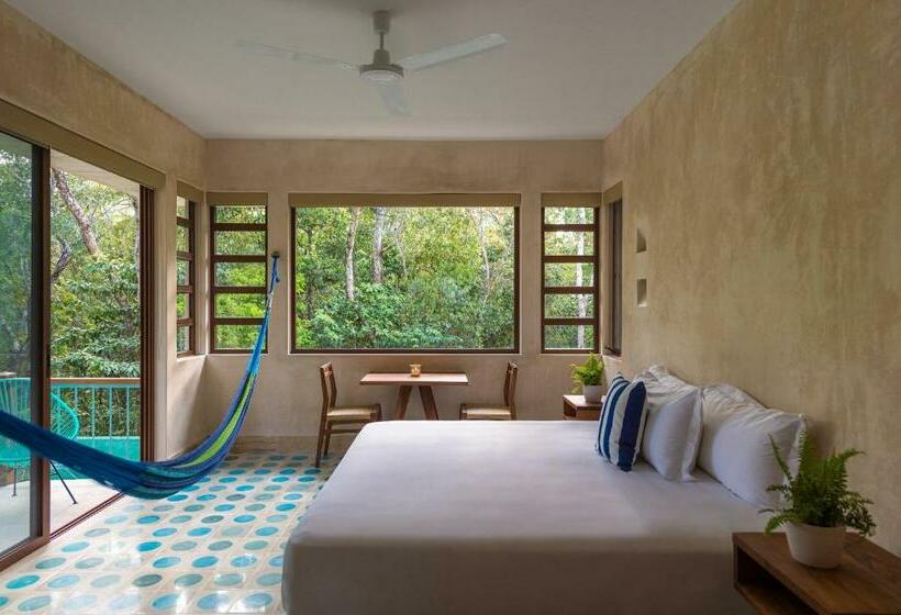 Suíte Deluxe Cama King, Tiki Tiki Tulum