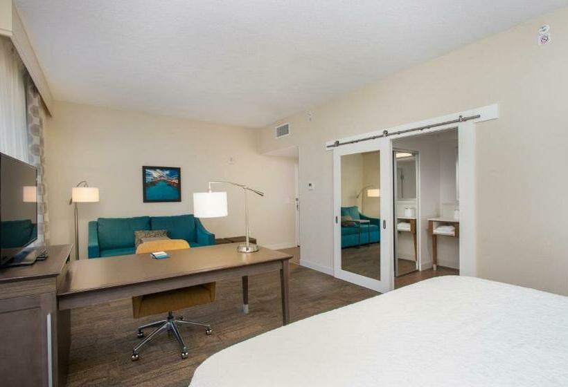 Люкс с Балконом, Hampton Inn & Suites Clearwater Beach