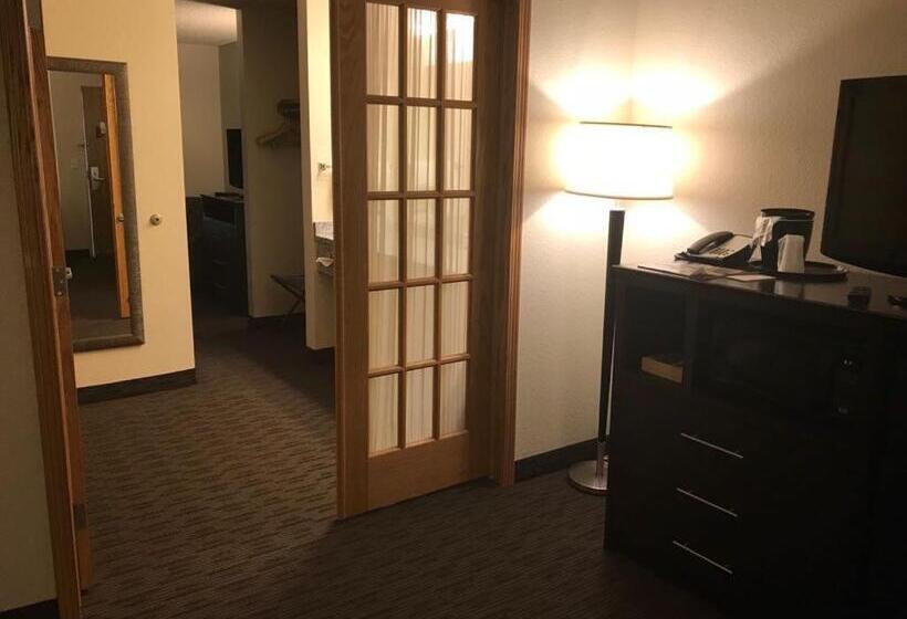 스위트 킹사이즈 침대, Americinn By Wyndham Hotel And Suites Long Lake