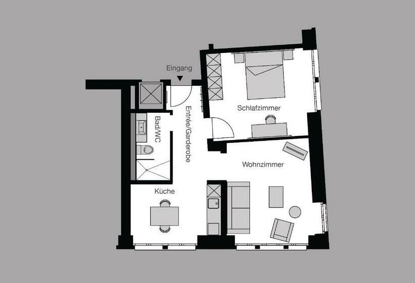Apartamento 1 Quarto, City Stay Seefeld House