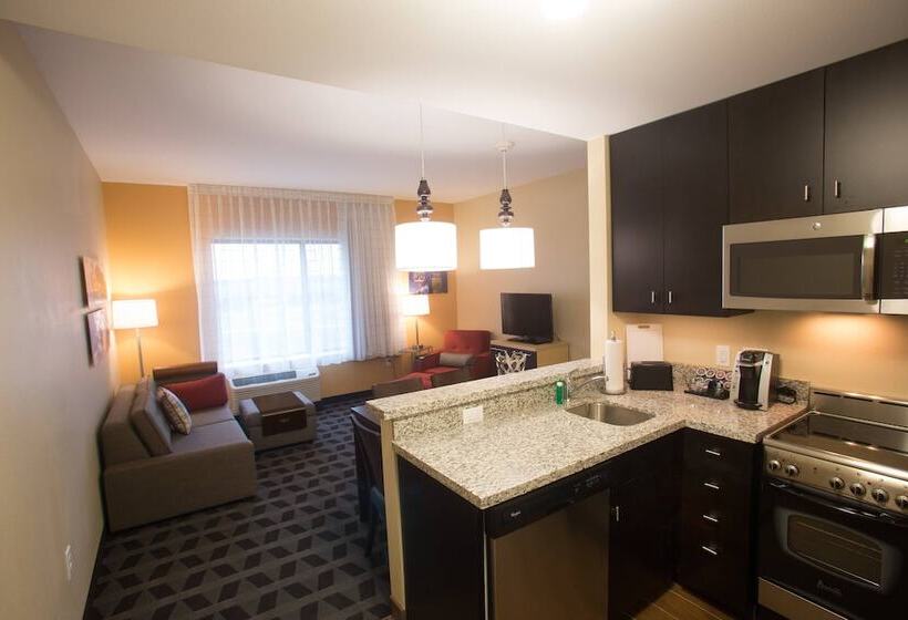 סוויטת 2 חדרי שינה, Towneplace Suites By Marriott Lincoln North