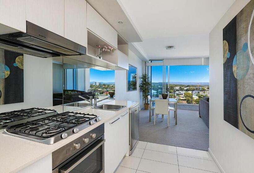 침실 2개 아파트, Silvershore Apartments On The Broadwater