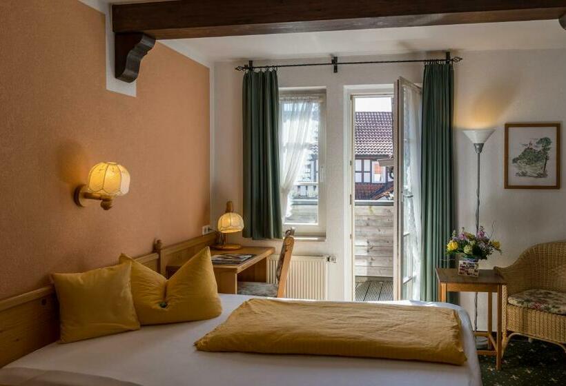 اتاق استاندارد یک نفره, Landhotel & Restaurant Kains Hof