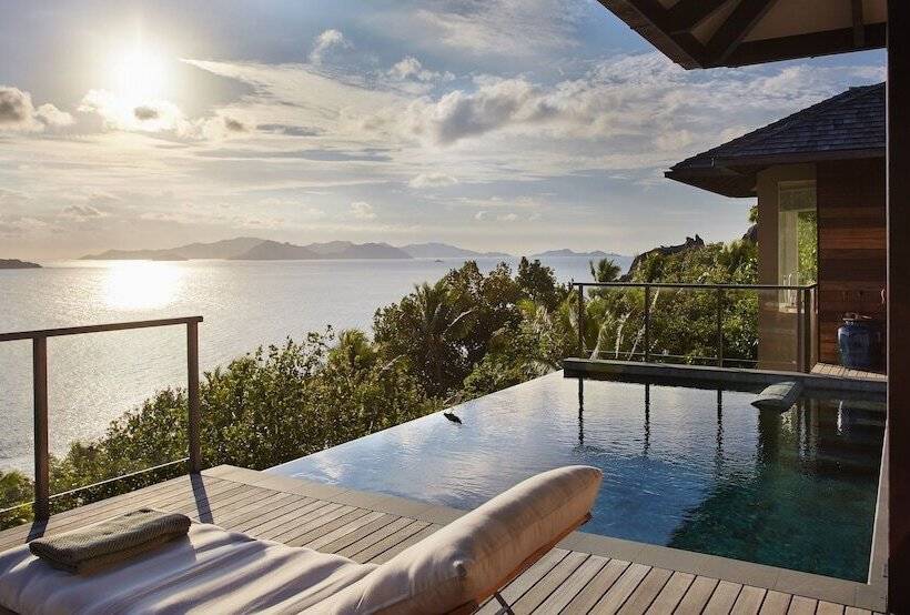 ویلای یک اتاق خوابه با استخر شنا, Six Senses Zil Pasyon, Seychelles